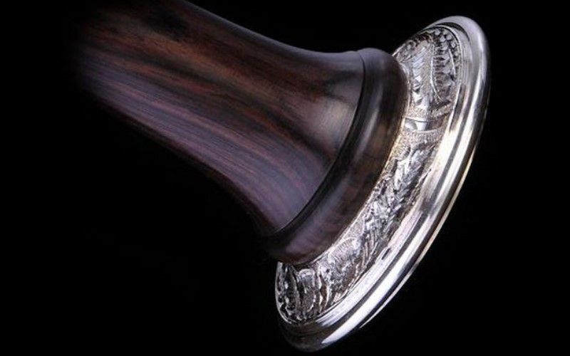 Solo Chanter : Engraved Silver Sole Solo Chanter : Engraved Silver Sole